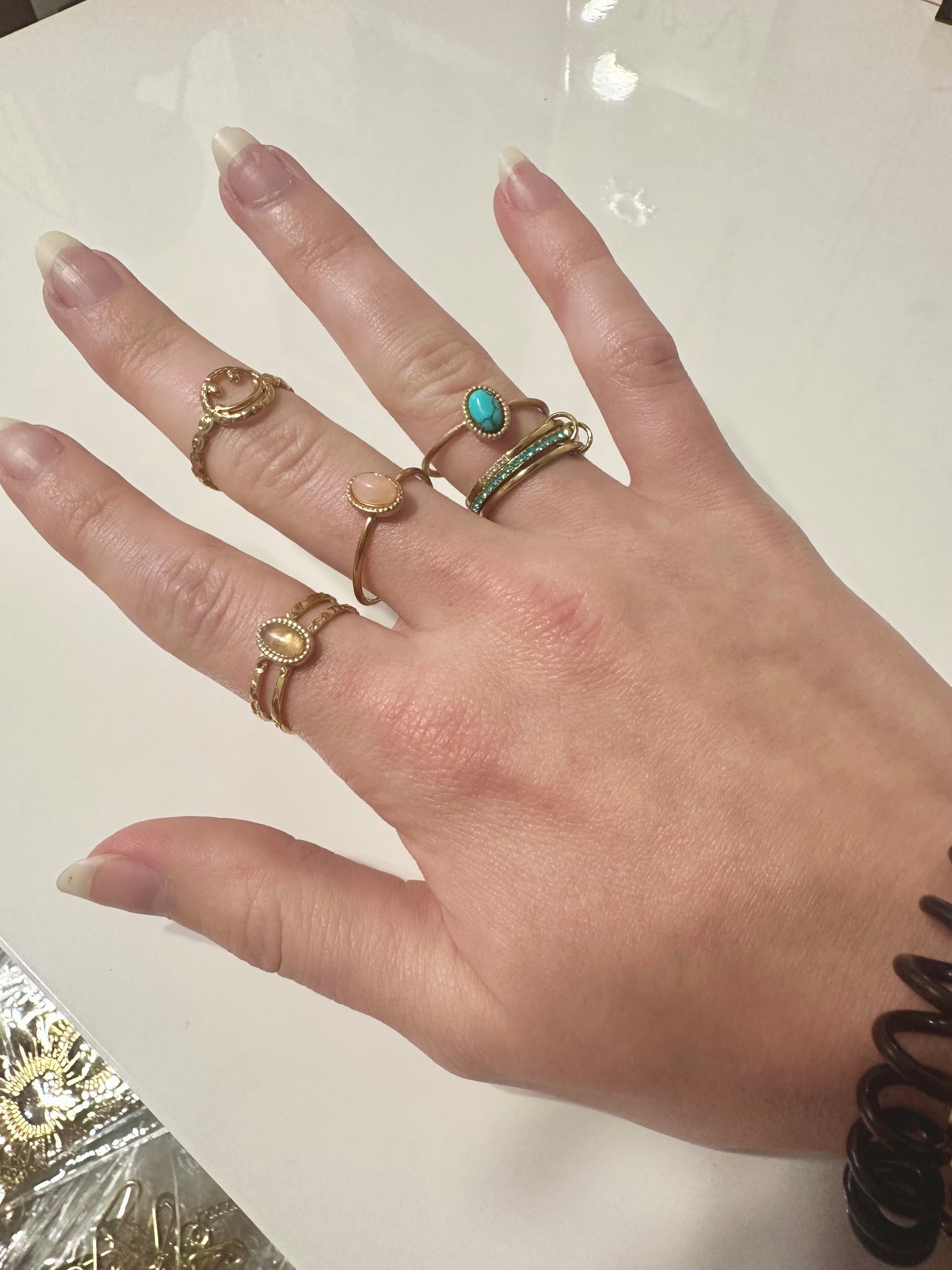 Noelle Ring Amber
