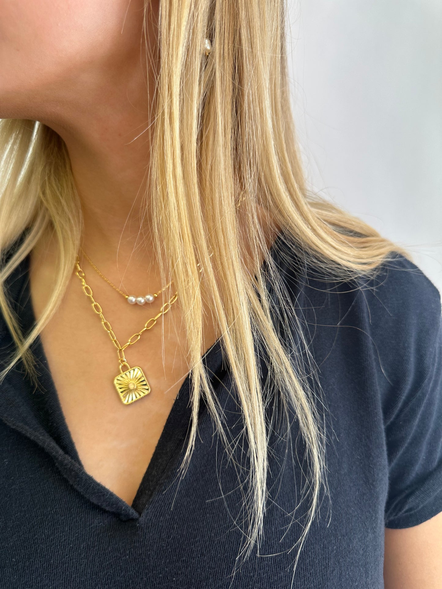 Mako Chunky Pendant Necklace