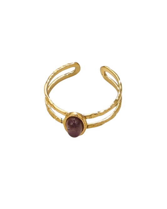 Noelle Ring Amber