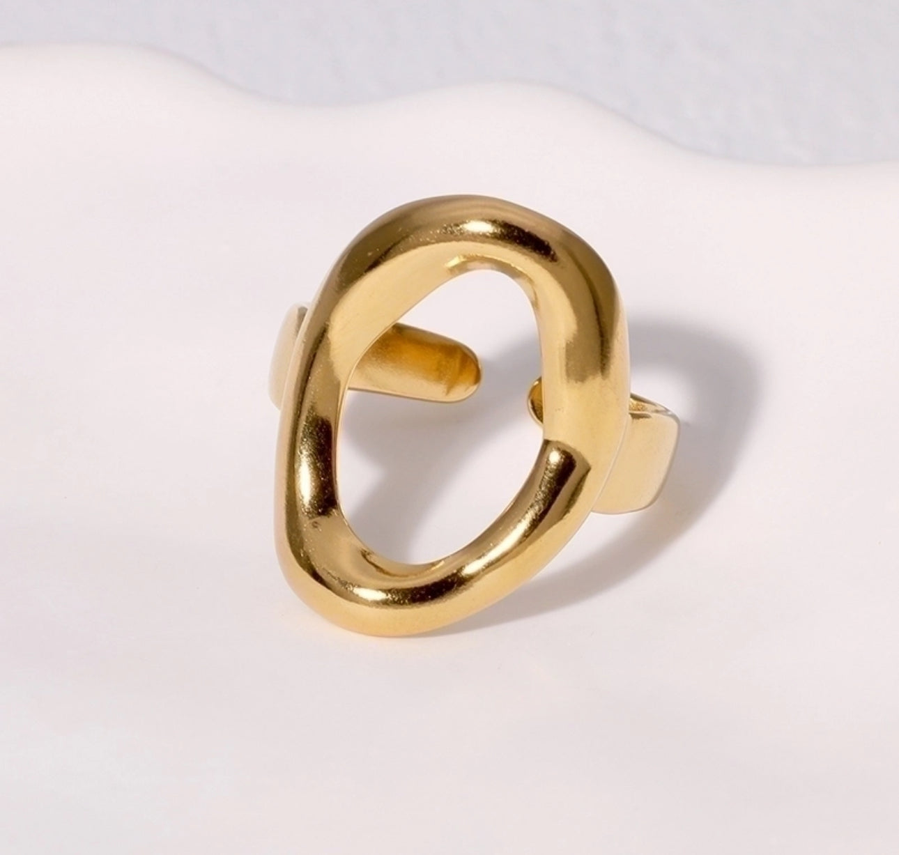 Chunky "O" Adjustable Ring