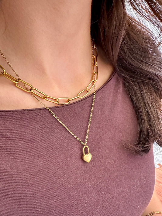 Love Lock Necklace