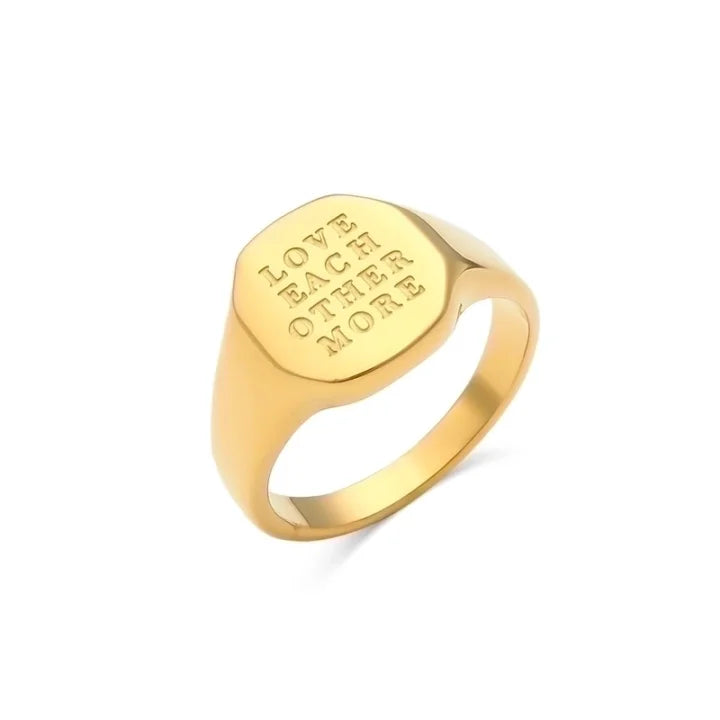 Love each other more ring