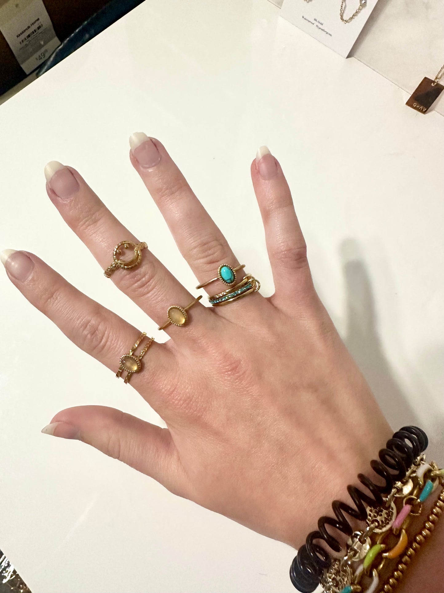 Noelle Ring Amber