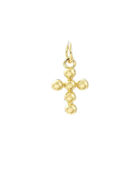 Bubble Cross Charm